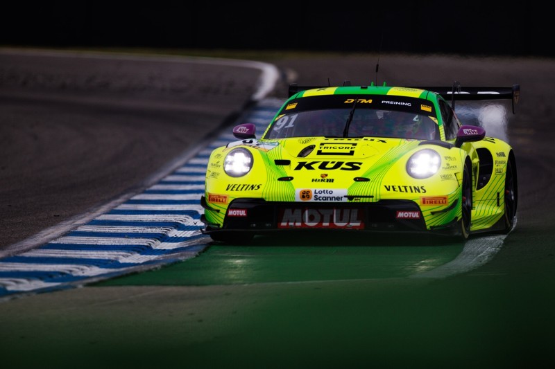 DTM Hockenheim: title favourite Preining dominates practice but urges caution