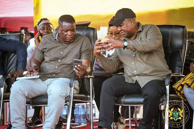 ‘You are keeping contractors on their toes’ - Mahama commends Roads Minister