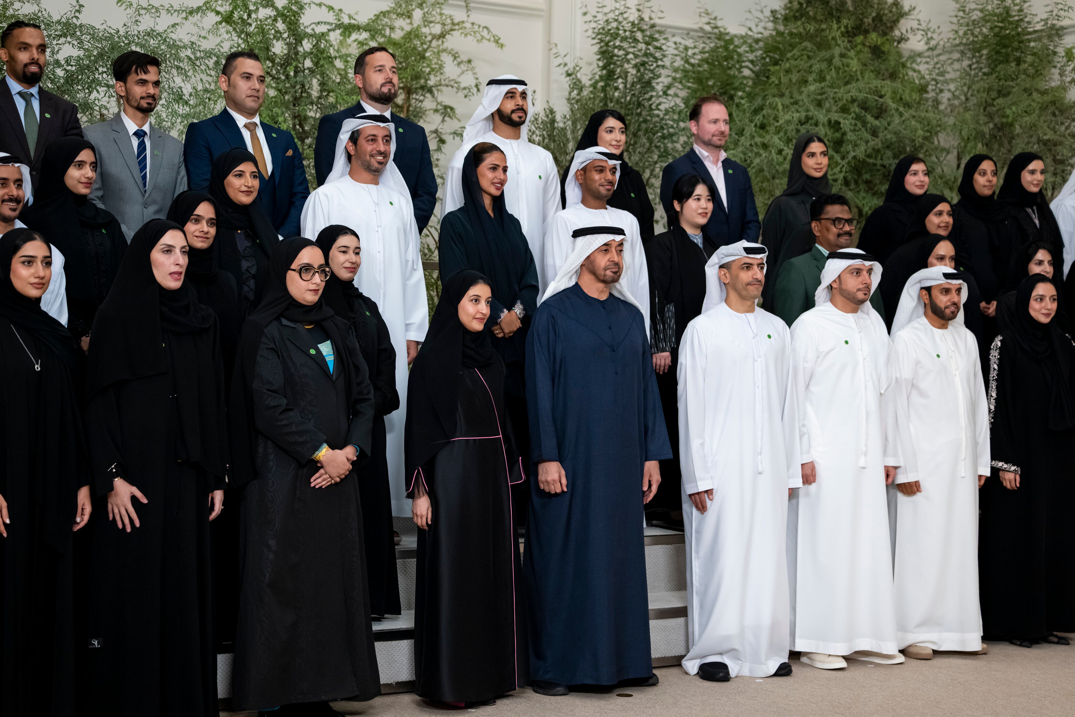 President Sheikh Mohamed receives UAE Expo 2025 delegation in Abu Dhabi