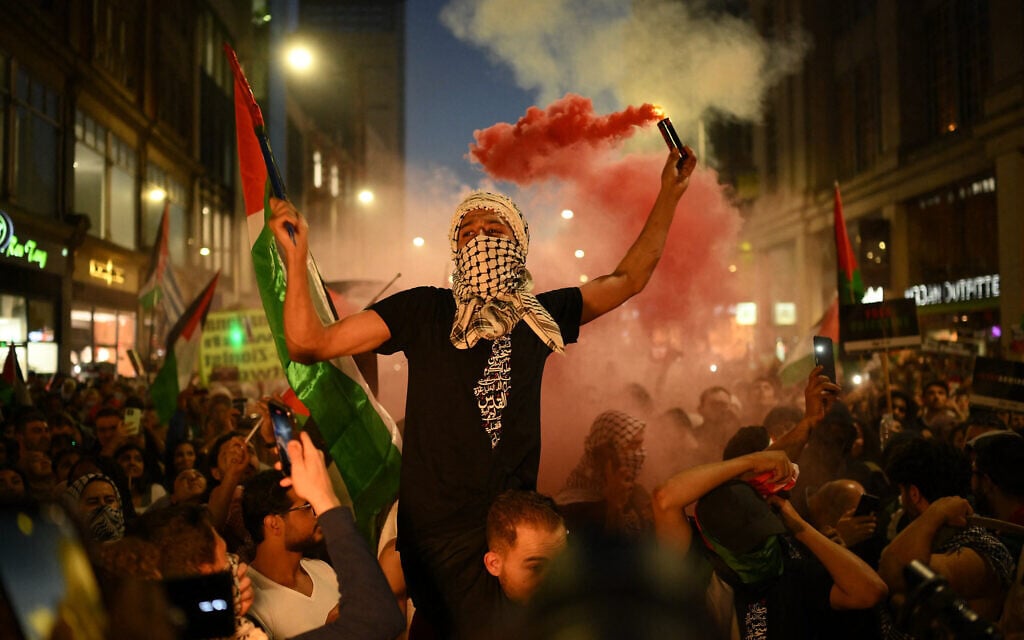 UK, US both said probing alleged ties between China and an anti-Israel protest group