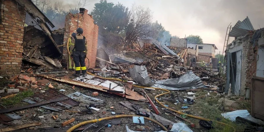 Sumy resident describes aftermath of deadly Russian bombing