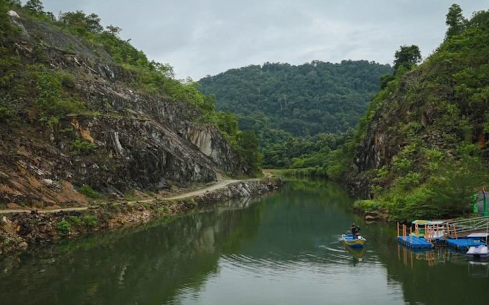 From flood canal to hidden getaway in Perlis
