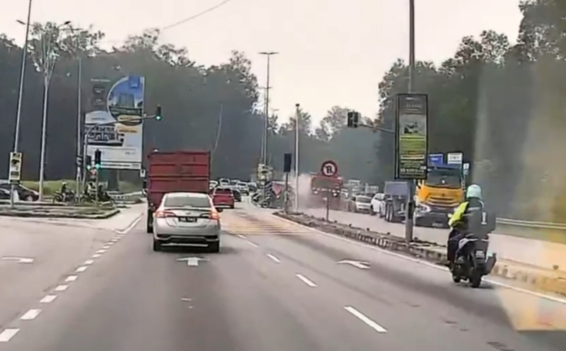 Lorry driver who rammed into 11 vehicles tests positive for drugs
