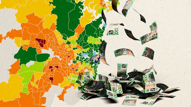In this Sydney suburb you need to earn $6.3m to be in the top 1%: How does your area compare?