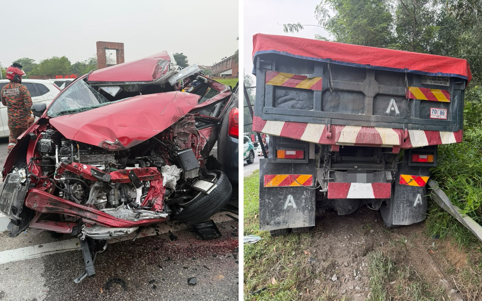 Lorry driver in 12-vehicle crash tests positive for drugs, say cops