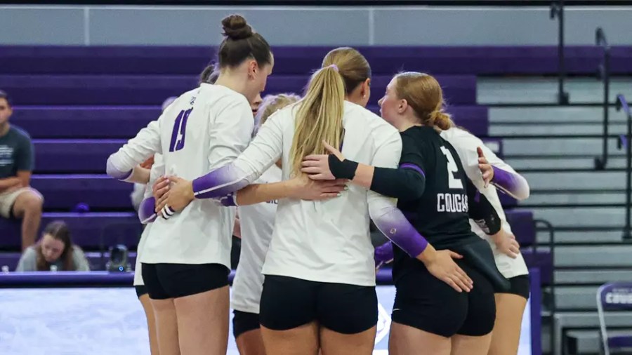 Cougars Battle Wolves to Five Behind Walker’s 19 Kills