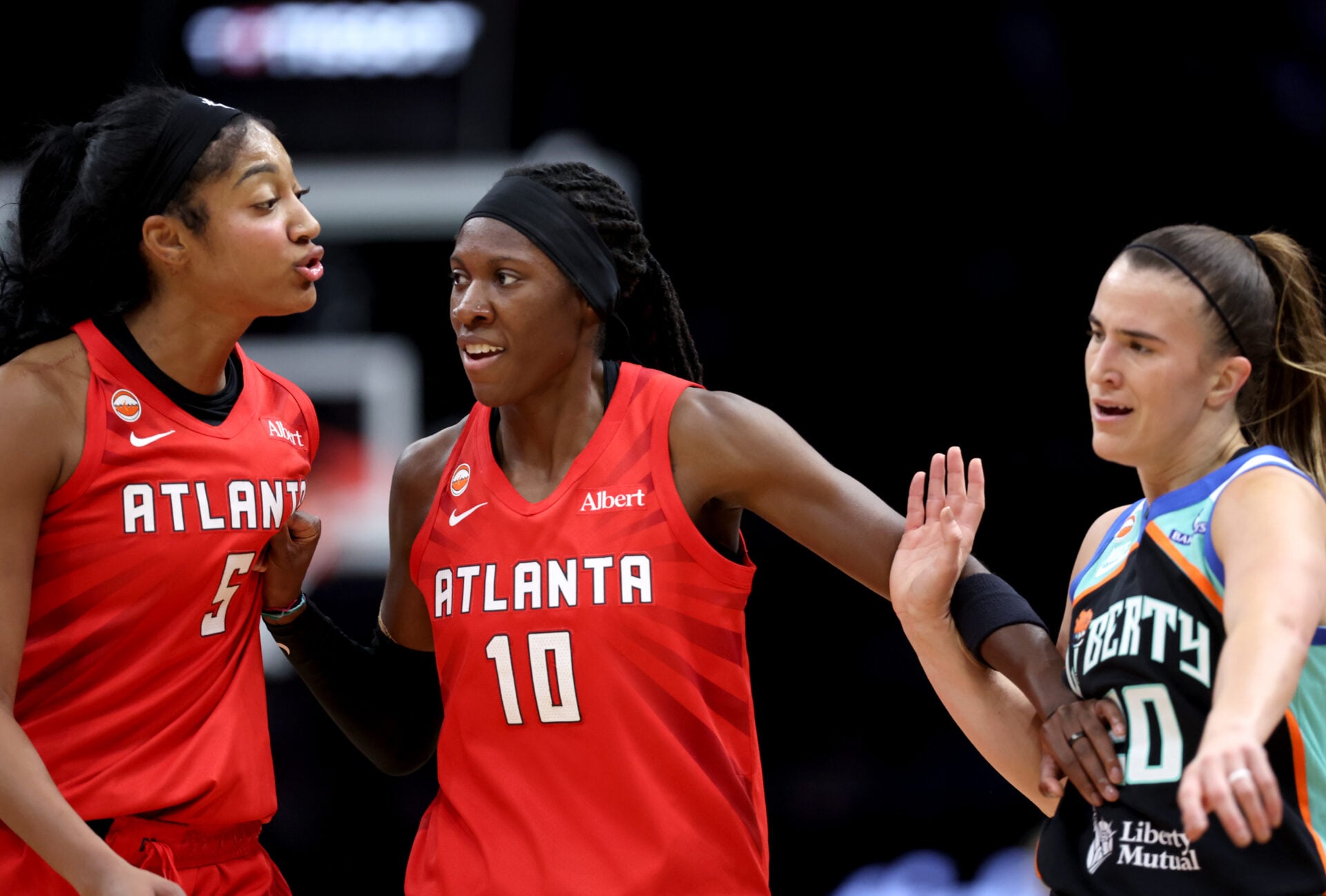 ‘Who does she think she is?’- Fans react to Angel Reese’s heated exchange with Sabrina Ionescu