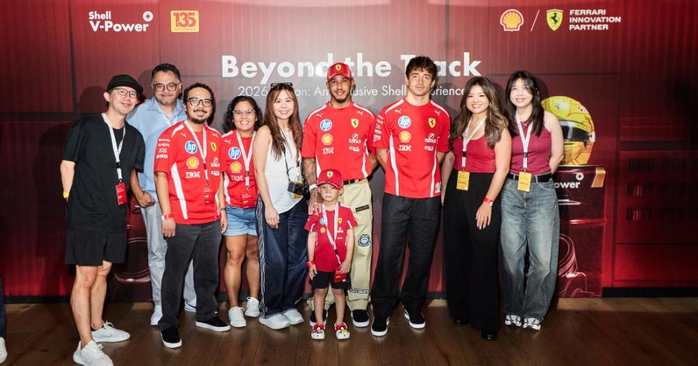 'S’pore is one of my favourite tracks’: Lewis Hamilton & Charles Leclerc talk dream liveries, life advice & more with fans at exclusive Shell event