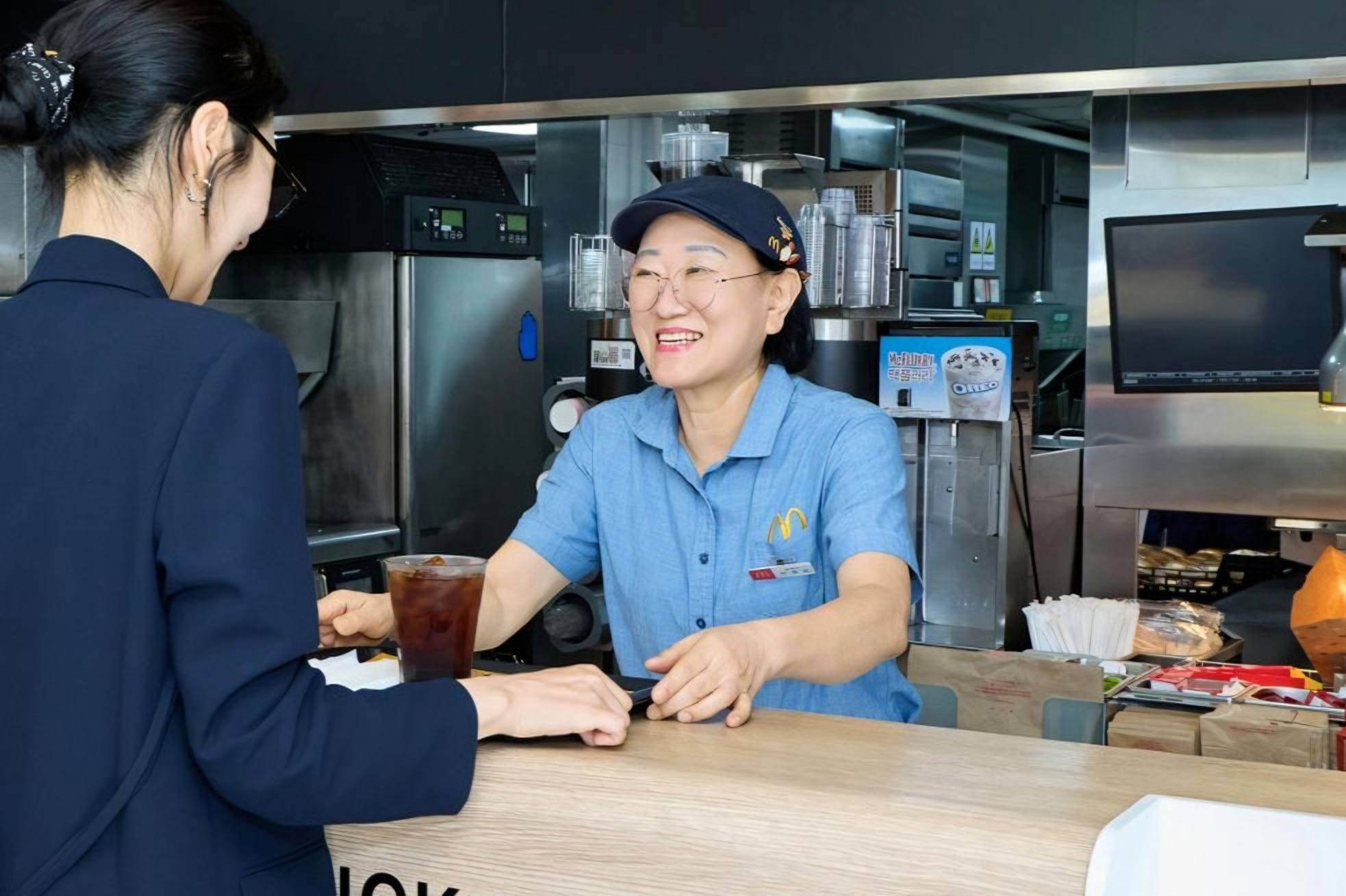 Fast food fulfills dreams in aging society
