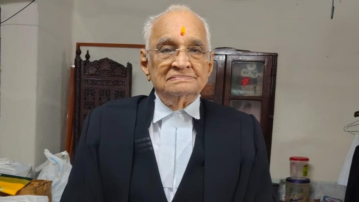 At 100, P.B. Menon has no retirement plans; he has court
