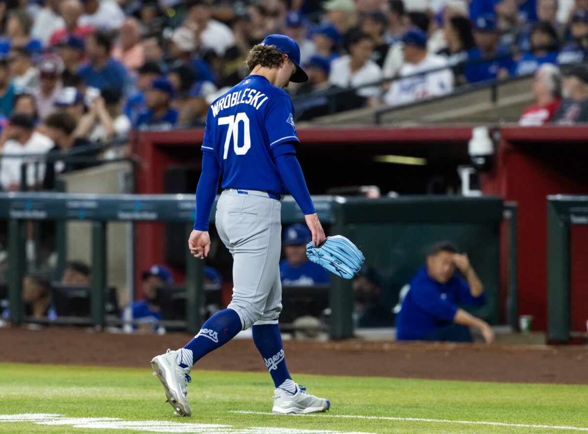 Justin Wrobleski Headed to IL Amid Rough Patch