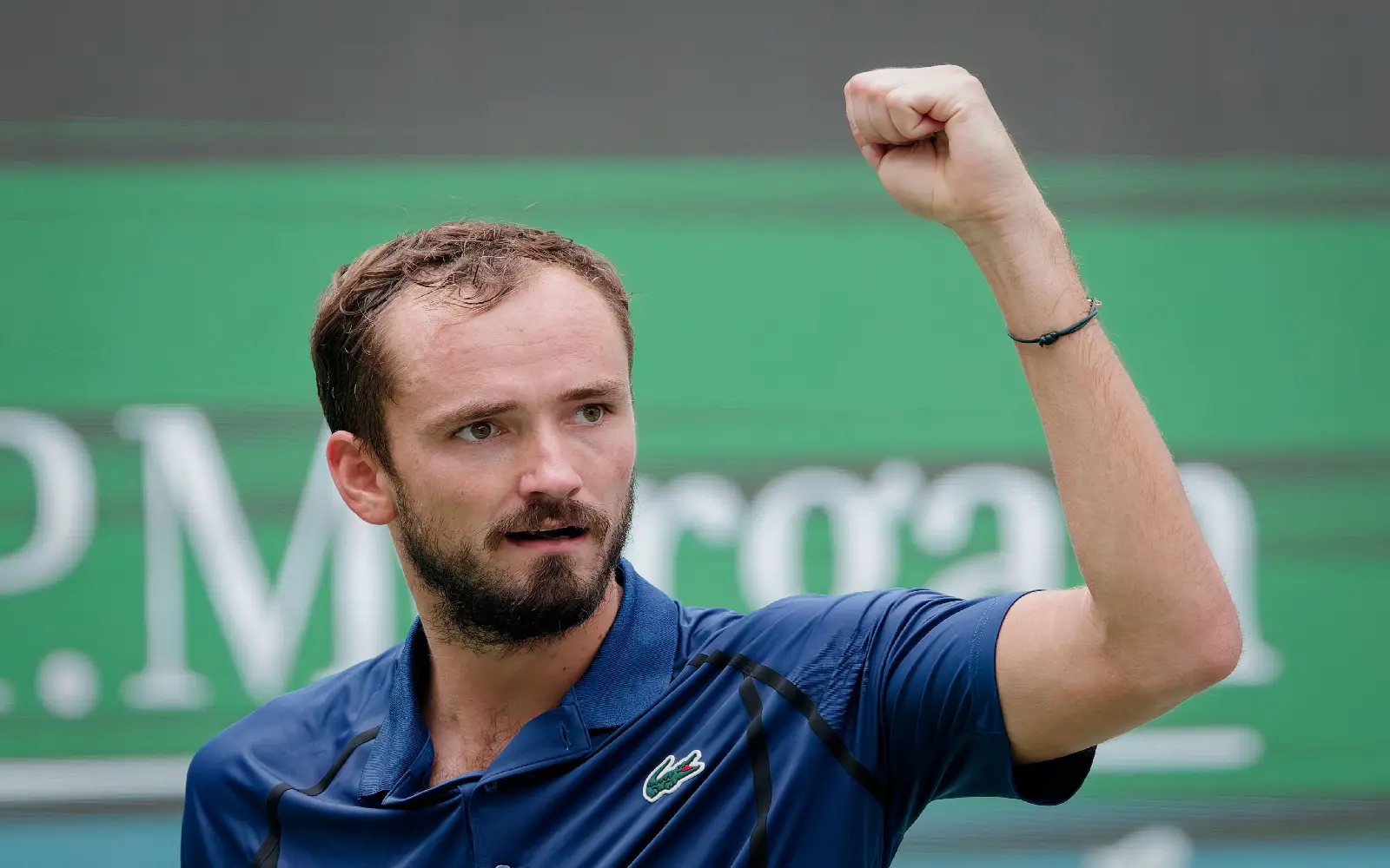 Medvedev through at Shanghai Masters in first match since disqualification