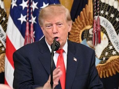 Trump says 'they're making a determination' on livestream of Hasan execution