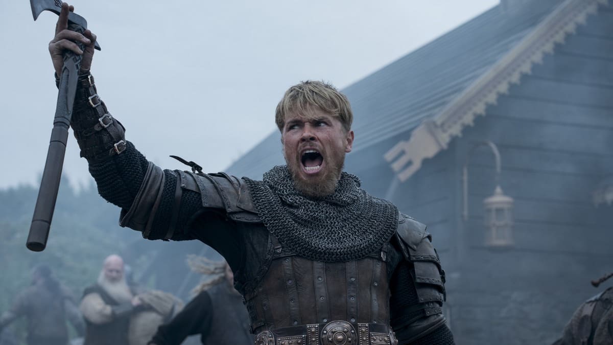 First Bloodaxe trailer has blood, axes, what more do you want?