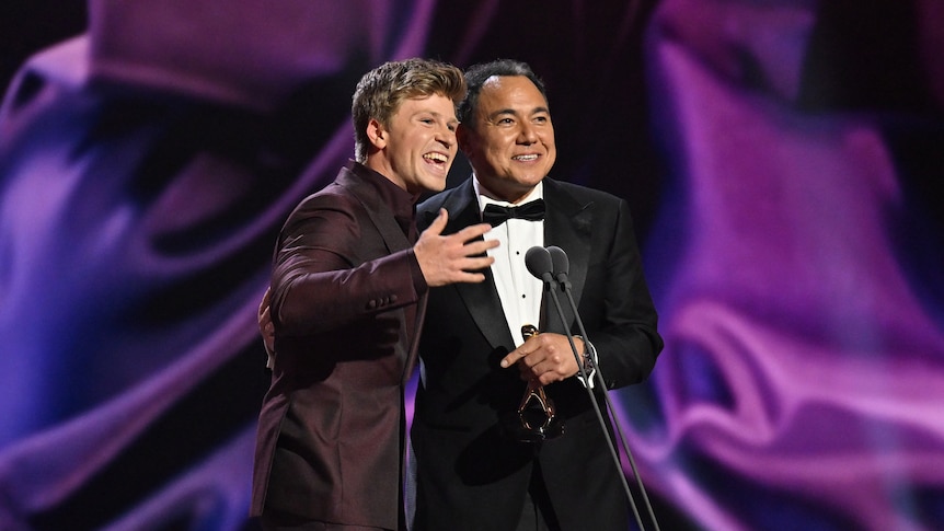 Sam Pang wins gold Logie as Robert Irwin unleashes the reptiles