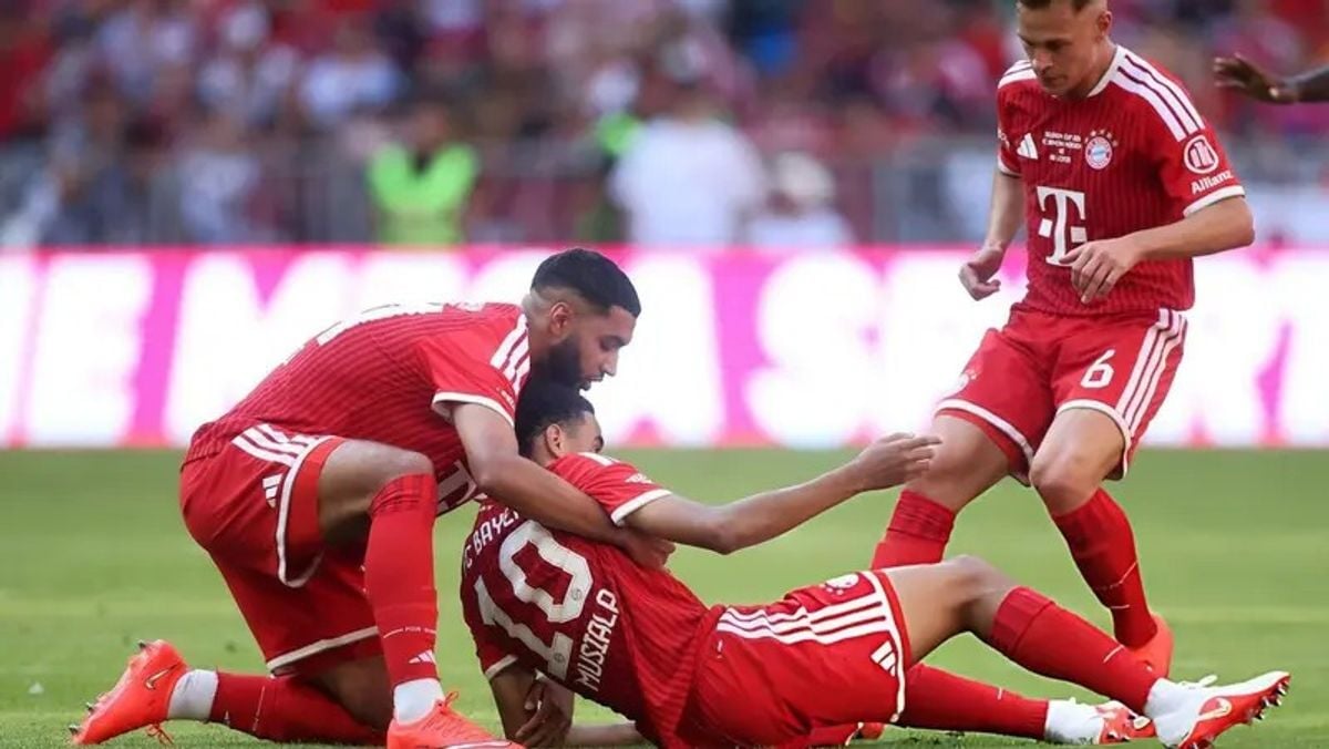 Bayern Munich silent on Jamal Musiala’s condition after collapse
