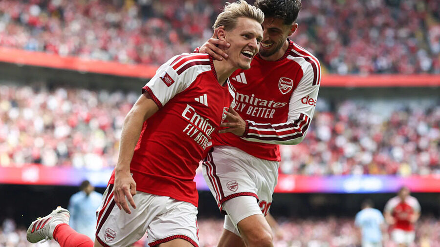 ‘We want to win everything’: Ødegaard warns Arsenal rivals