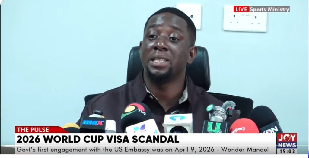 US Embassy recognised NSA, GFA and GTA as separate entities for visa applications – Sports Minister’s aide