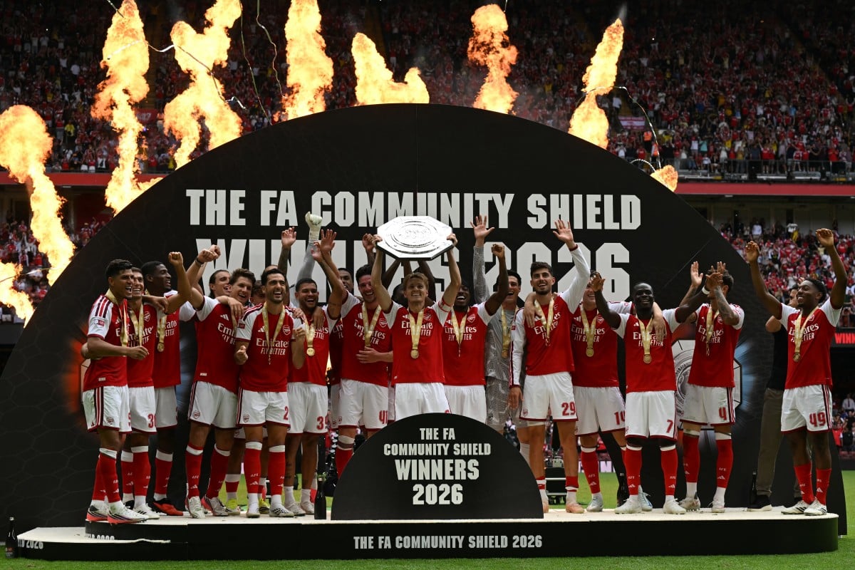 Arsenal rout Man City in Community Shield masterclass