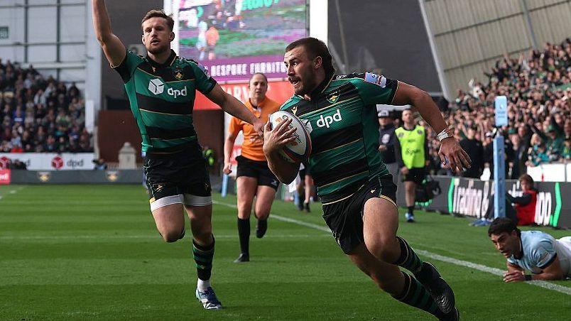 Northampton beat Bath in high-octane thriller