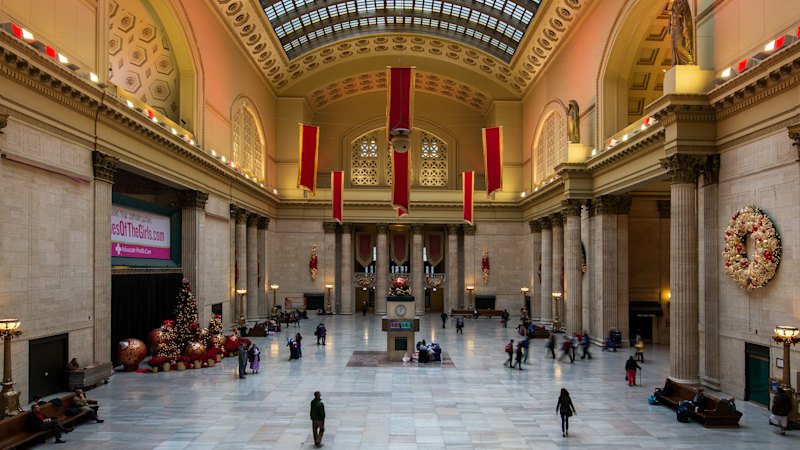 When it comes to US train travel, this station is the jewel in the crown