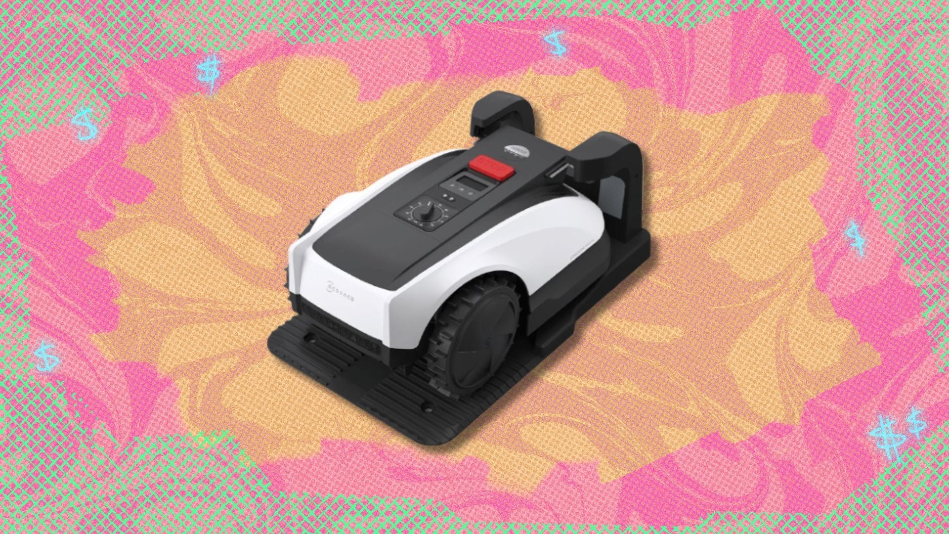 Keep the HOA happy with the EcoVacs Goat 01000 robot lawn mower since its over $300 off