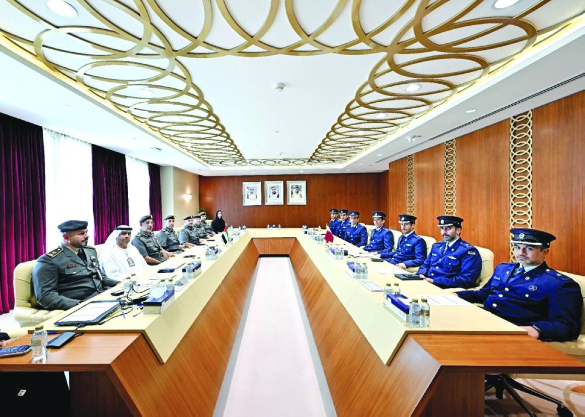 Interior Ministry delegation in UAE