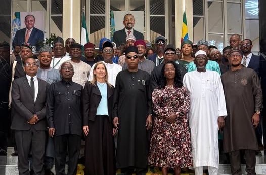 Gov Otti accompanies Vice-President Shettima to Ethiopia
