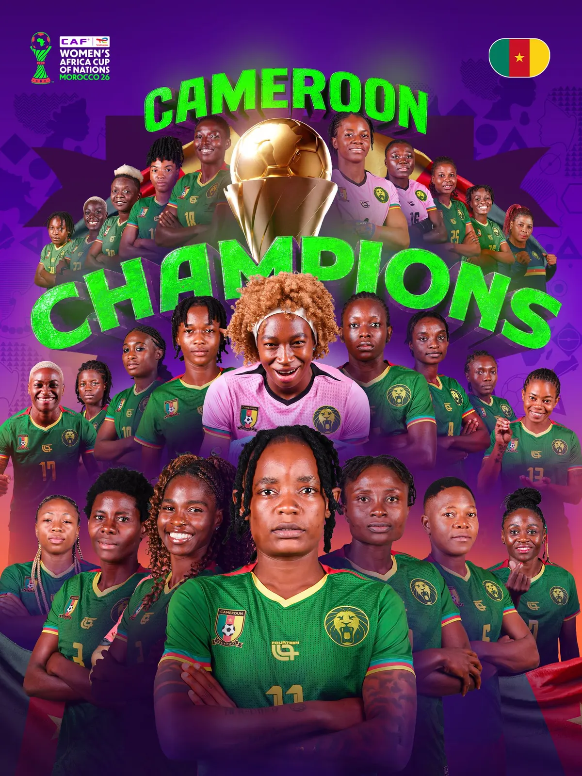 Cameroon beat Malawi to win first-ever WAFCON title