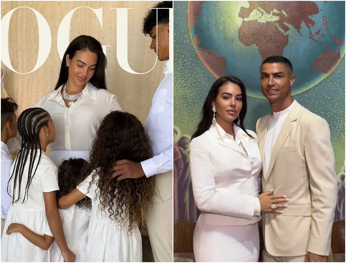 Ronaldo and Georgina’s first wedding photos revealed: Why they chose a living room ceremony