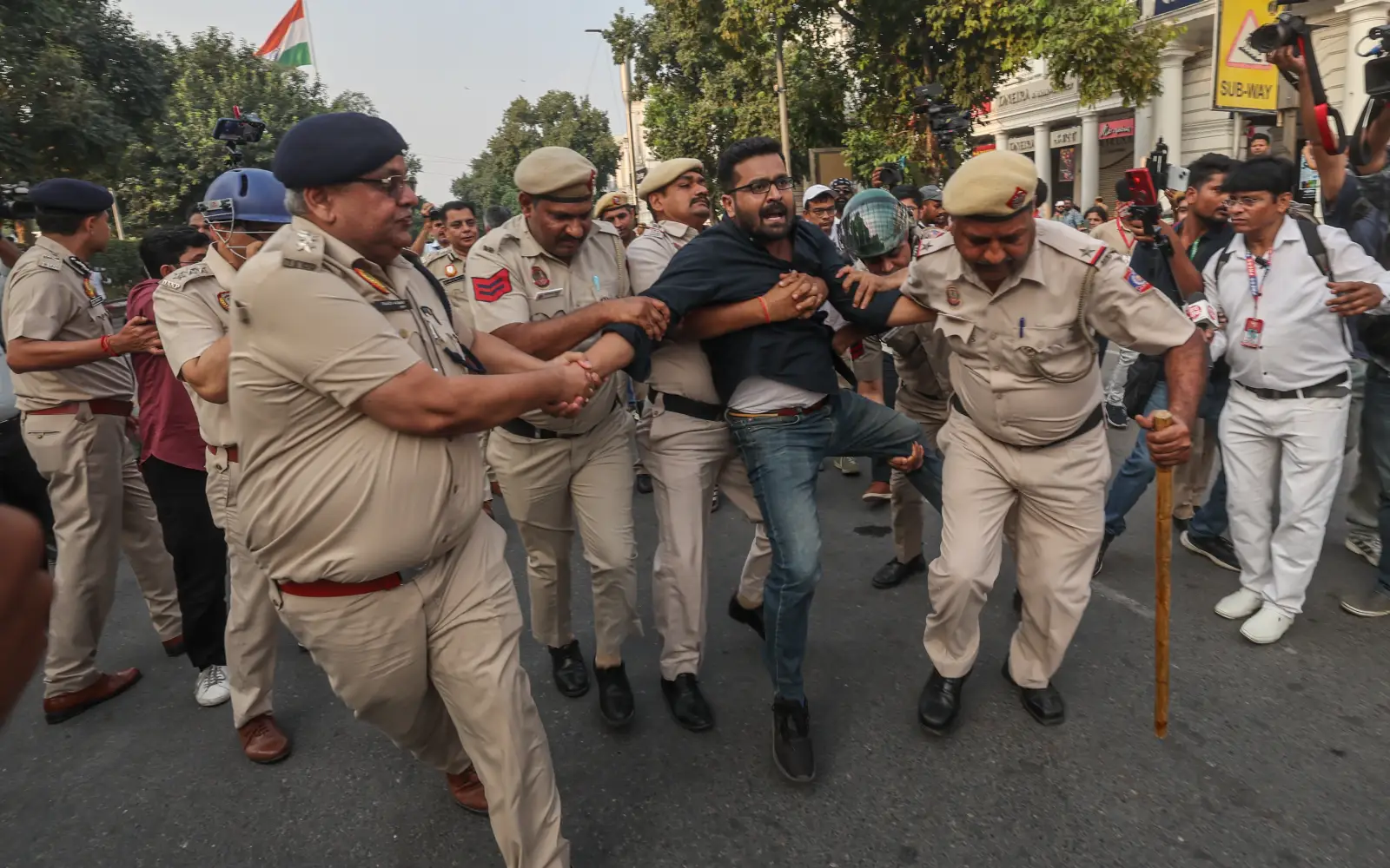 India’s ‘cockroach’ movement says thousands detained in Delhi protest