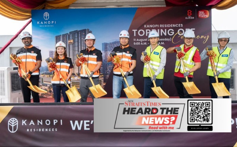 SD Property tops out first Elmina high-rise
