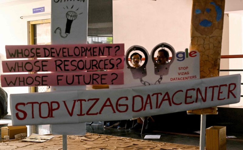 Google faces backlash against India data centre