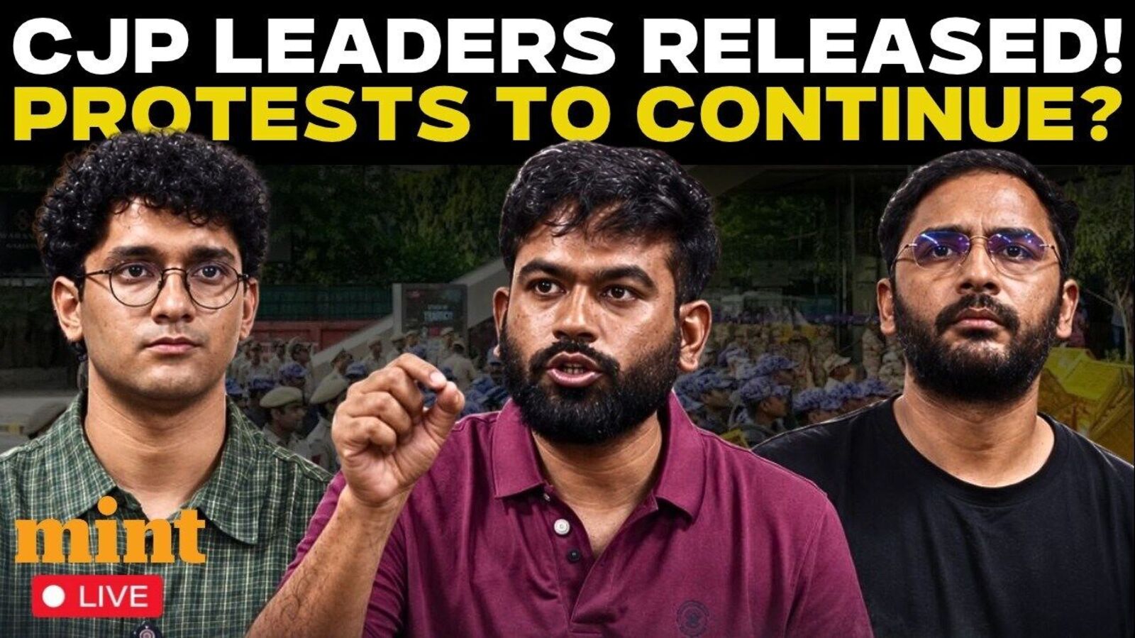 CJP protest in Delhi: YouTuber Dhruv Rathee released from detention late at night — ‘Can be detained again if…’