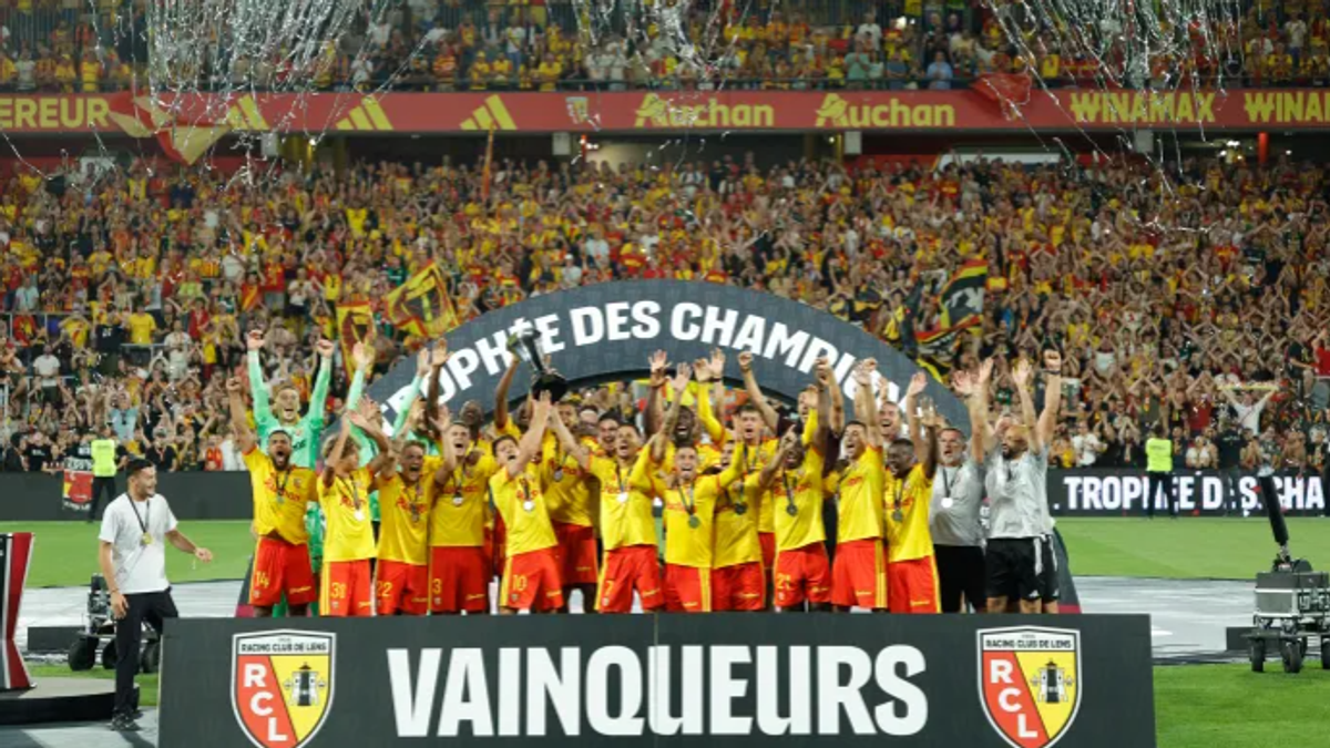 Lens stun PSG to claim first-ever French Super Cup title