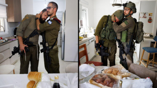 ‘We saw devastation’: IDF fighters return to haunting Kfar Aza photo that became an Oct. 7 symbol