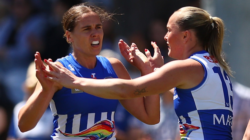 Roos get past Dockers as Blues and Hawks taste victory