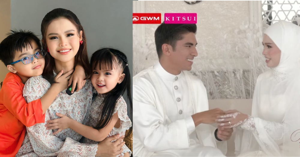 Bella Astillah's children excited to call Syed Saddiq 'daddy' after couple gets married