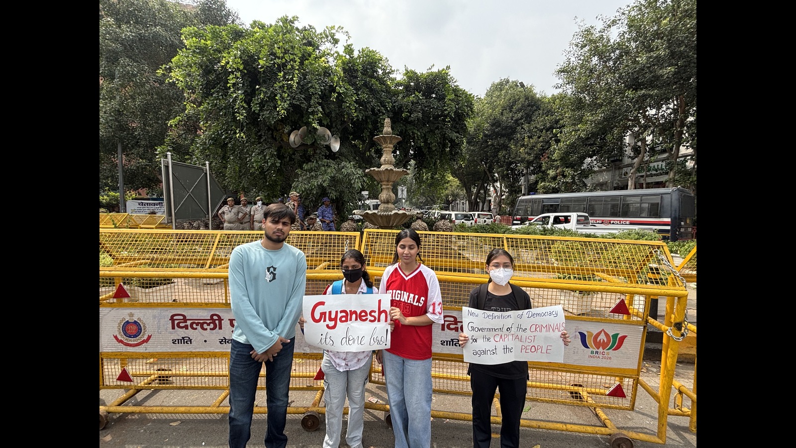 ‘Beat us, detain us, we’ll come back’: Young protesters return to Delhi Streets after Saturday’s detentions