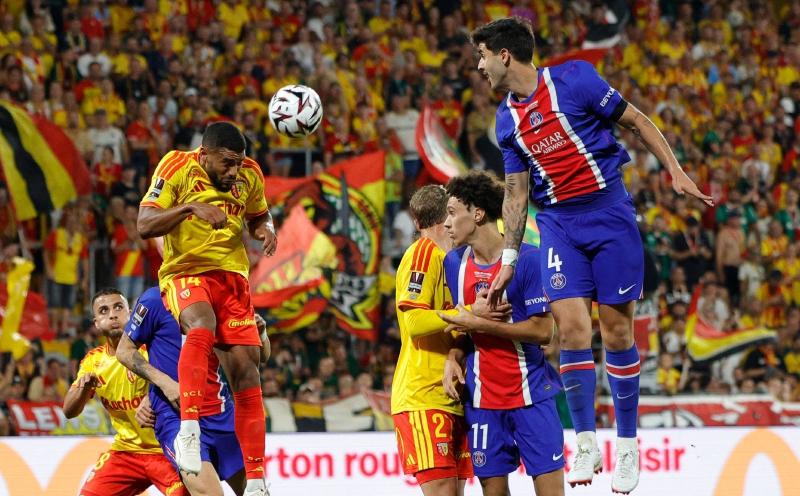 PSG beaten by Lens in French Champions' Trophy