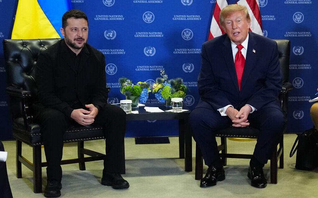 Trump, blaming Zelensky for US diesel prices, says Ukraine should get new president