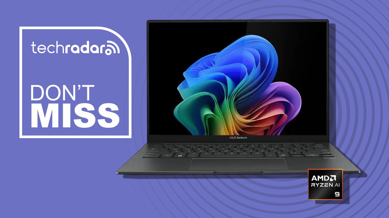 Massive $300 price drop on the Asus Zenbook 14 2K OLED touchscreen laptop is a brilliant laptop deal for back-to-school students and business pros