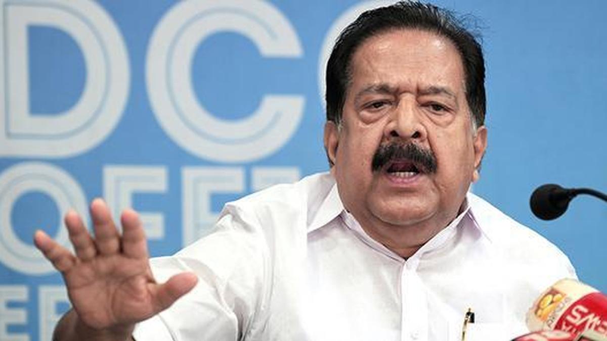 Ramesh Chennithala selected for this year’s A. Pachan award