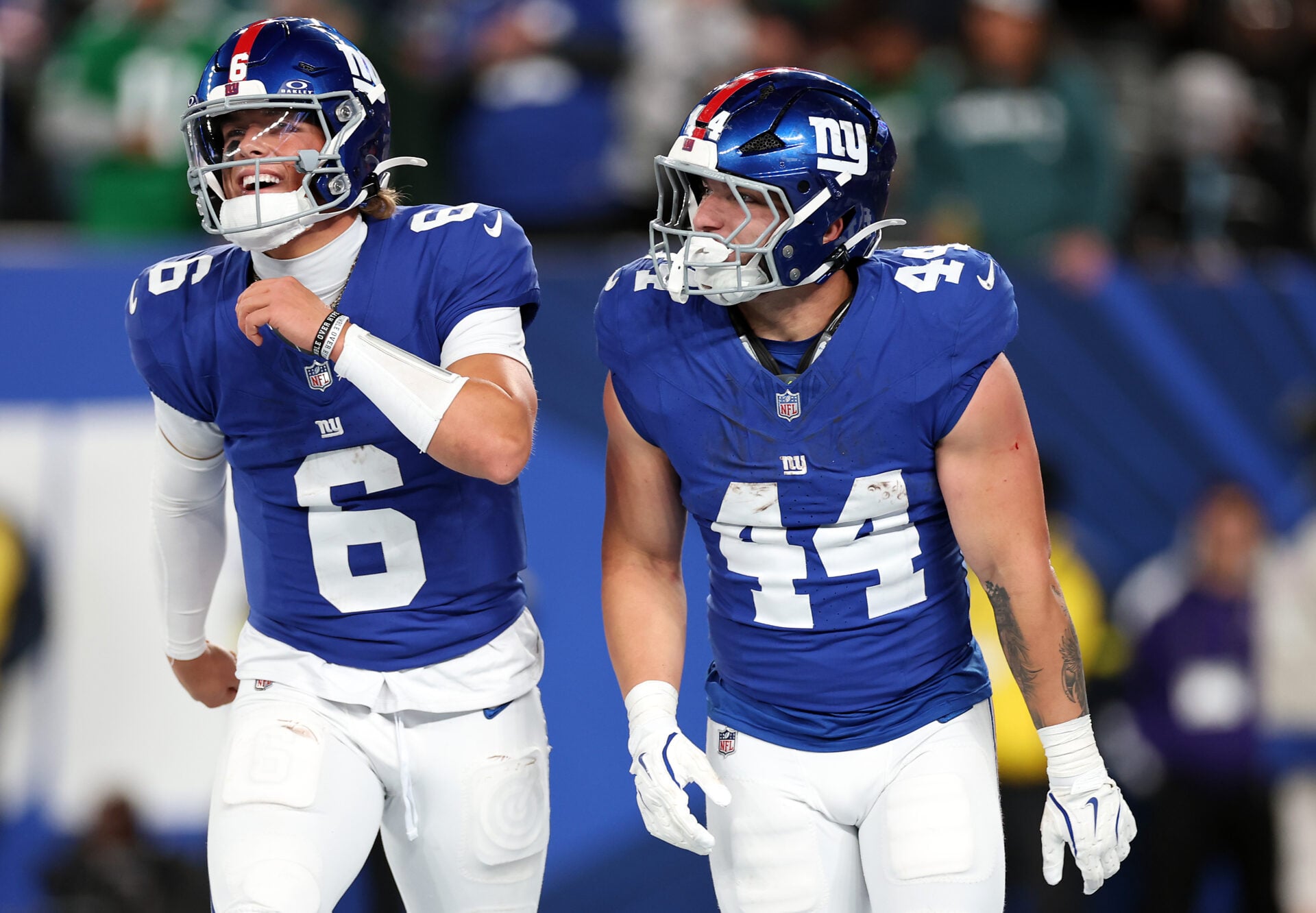 ‘May get released’ – Who the Giants fans are blaming for hard QB hit on Jaxson Dart in pre-season