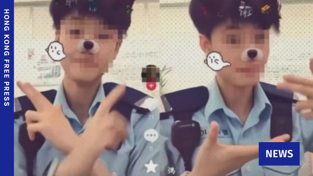 Hong Kong police launch internal probe into officer over viral dog-ear dancing clip