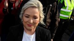 DUP MP says her party could help remove O'Neill as Northern Ireland first minister