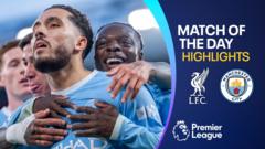 Doku delights as Manchester City ease past 10-man Liverpool