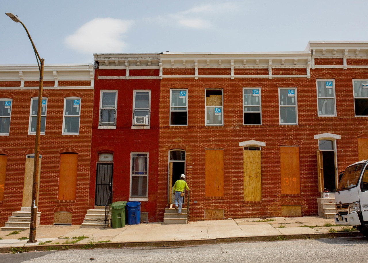 America’s housing affordability crisis is leading more home buyers and flippers to give abandoned and dilapidated homes in Baltimore a fresh look