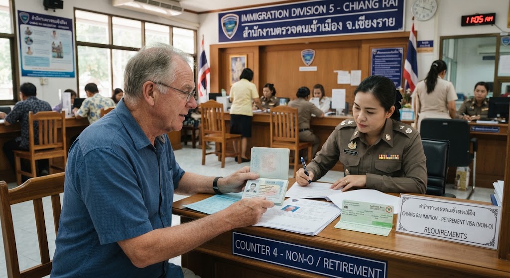 Chiang Rai Retirement Visa (Non-O) Financial Proof and Renewals