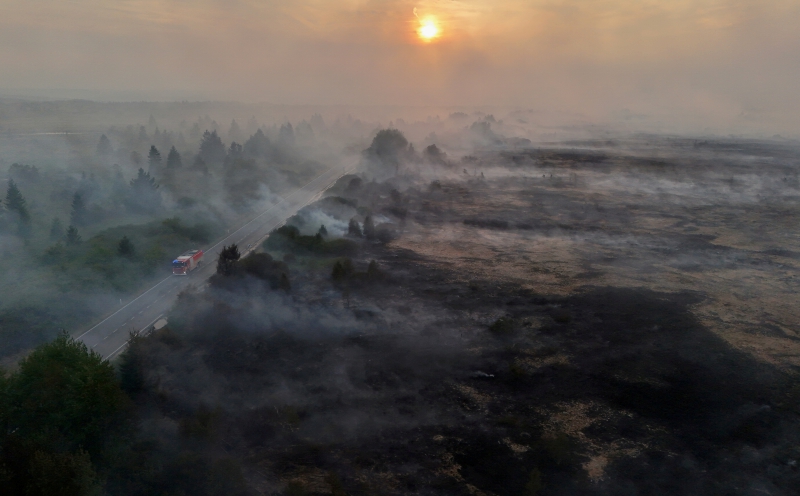 Belgium races to tame huge wildfire creeping towards Germany